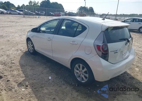 2012 Toyota Prius C One from USA, damaged, VIN JTDKDTB35C1511711